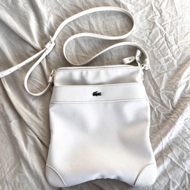 Lacoste White Crossbody Bag