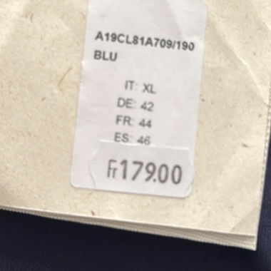 Italienisches Fashion-Kleid dunkelblau