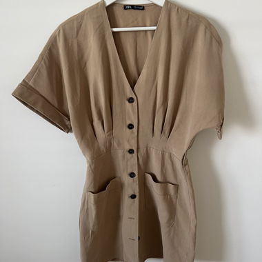 Abito Zara Beige Taglia M