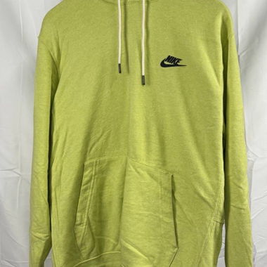 Felpa con cappuccio Nike verde