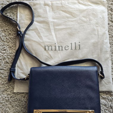 Borsa a tracolla blu navy