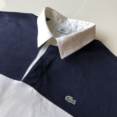 Polo Lacoste Long Sleeve Men Green L
