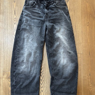 Jeans baggy a vita bassa