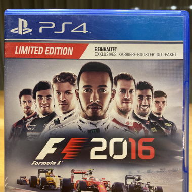 Playstation 4 Game Formula 1 2016