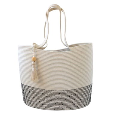 Sac de plage en coton – POLKA DOT COLLECTION
