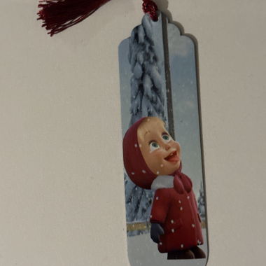 Masha and the Bear Bookmark