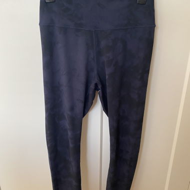 Sport leggings blue/black, size L