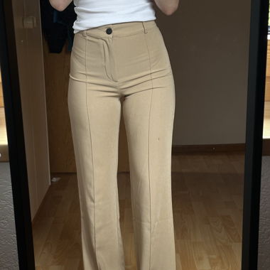 Anzugshose beige 