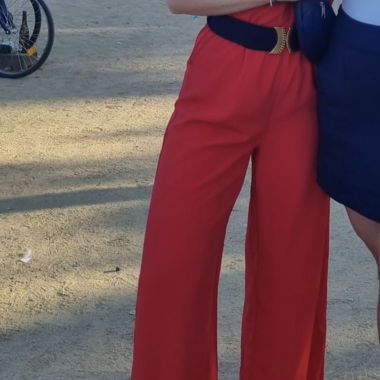 Roter Jumpsuit von reserved
