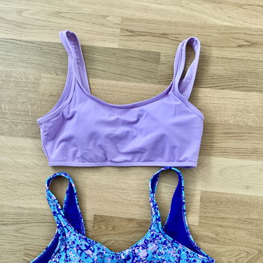 2 x bikini tops