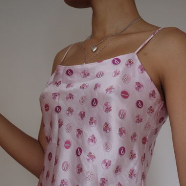 faux silk night/party dress