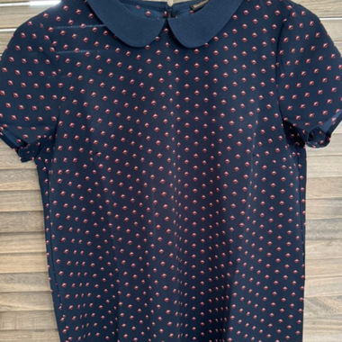 T-shirt fluide à manche courte 