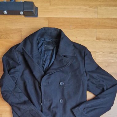 Manteau Noir Sisley