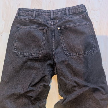 Braun-rötliche H&M Baggy Jeans