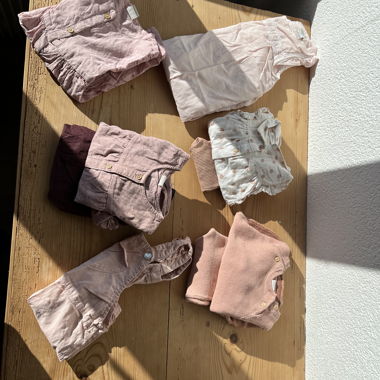 Lot fille taille 80-86 