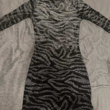 Glitzer Kleid 