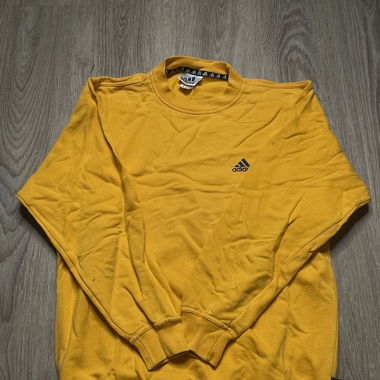 Vintage Adidas Sweater Y2K Orange