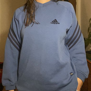 Blue Adidas pullover