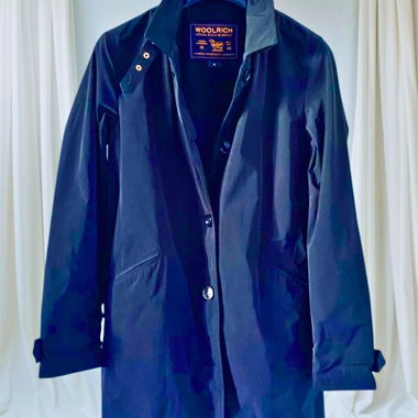 Women's Short Coat by Woolrich in Size S (Navy Blue)