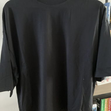 COS oversized black t-shirt