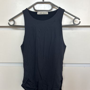 Marineblauer Body - Pull&Bear