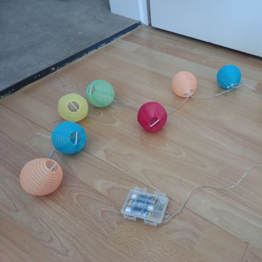 Lichterkette bunt 