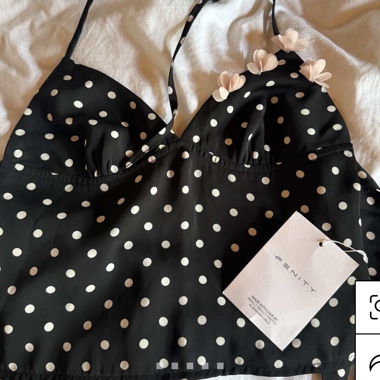 FENITY Polka Dot Top