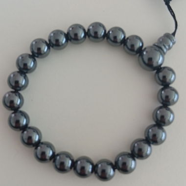 Hematite Bead Bracelet