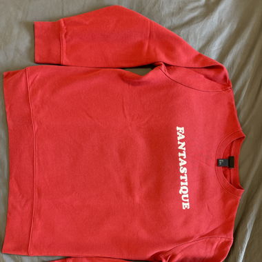Pull rouge