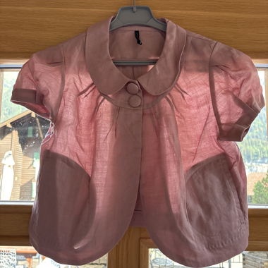 Rosa Mädchenbluse