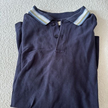 Chemise polo bleue