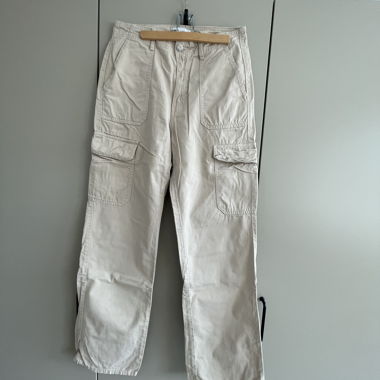 Pantalon cargo beige ZARA EUR 38