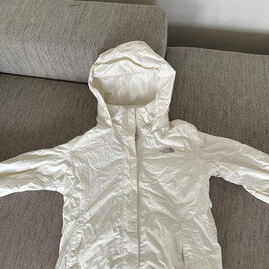 The Northface Regenjacke weiss