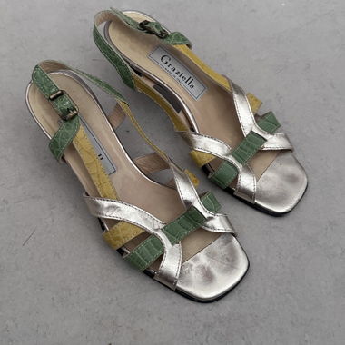 Graziella Leather Sandals