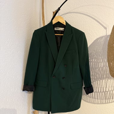 ZARA Green Blazer