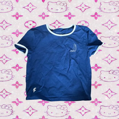 T-shirt de sport DeFacto Fit bleu XS