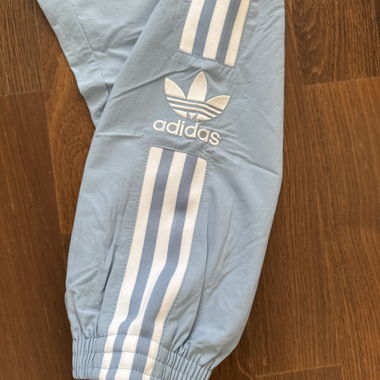 Blue Adidas Track Pants
