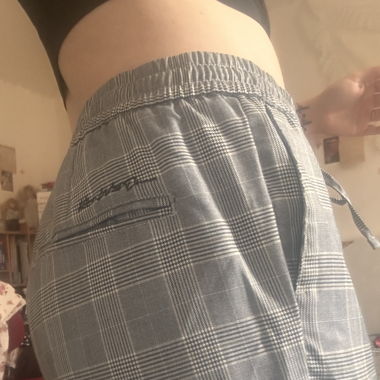 Pantalon Gris carreaux