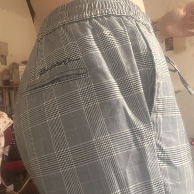 Pantalon Gris carreaux