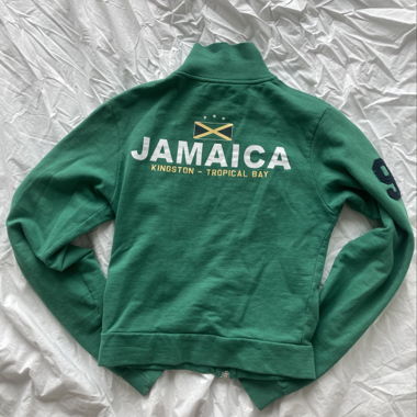 Veste zippée Green Jamaica