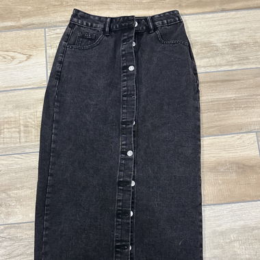 Jeansrock lang, gr. S