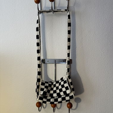 Crocheted Plaid Bag