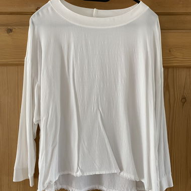 White Long-Sleeve Shirt