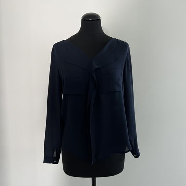 Dark Blue Blouse, Size S