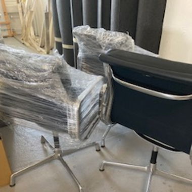 3 Vitra Soft Pad Chair EA 208 kurze Lehne 