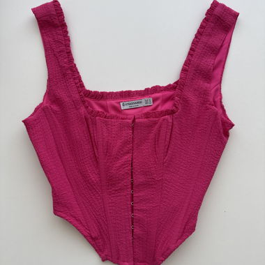 Pink Corset Top