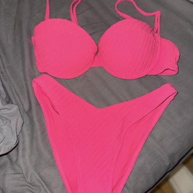 Set bikini neon rosa
