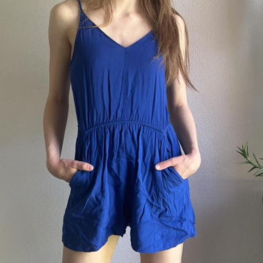 Blue Romper