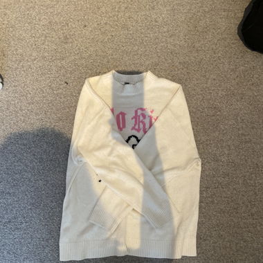 Gestrickter Hello Kitty Pullover