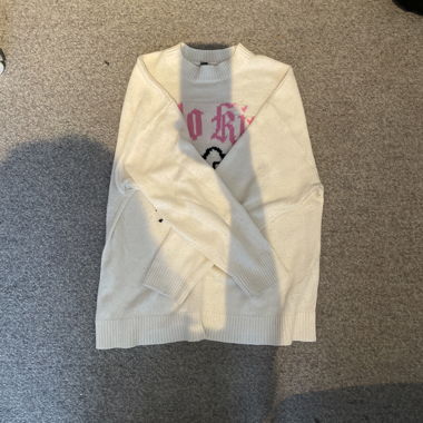 Gestrickter Hello Kitty Pullover